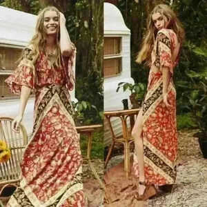 Spell & The Gypsy Lolita Cutout Maxi Dress Size XSmall